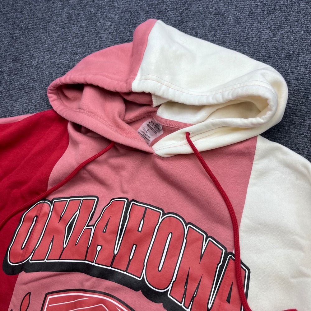 Gameday Couture Oklahoma Sooners Collegiate Colorblock Pullover Hoodie